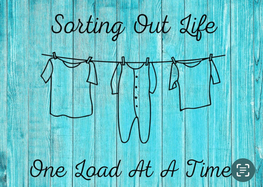 "Printable Laundry Quote for Home Decor"