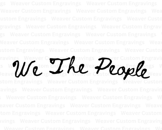 "We The People Patriotic Designs Pack PNG, SVG, PDF"