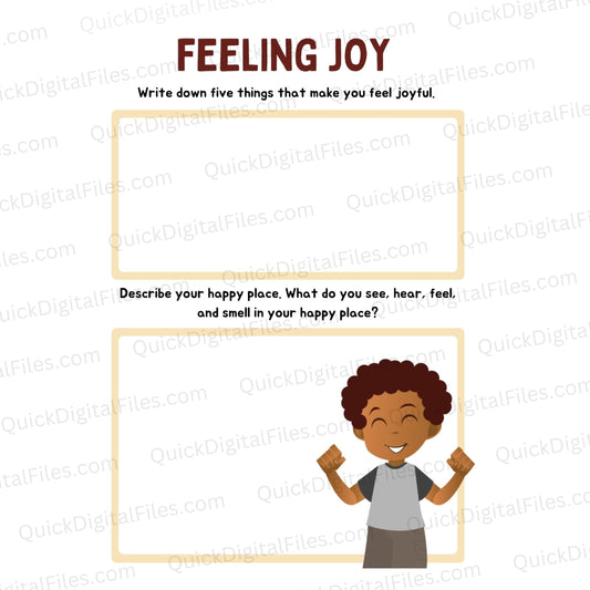 Printable mindfulness activity book for kids