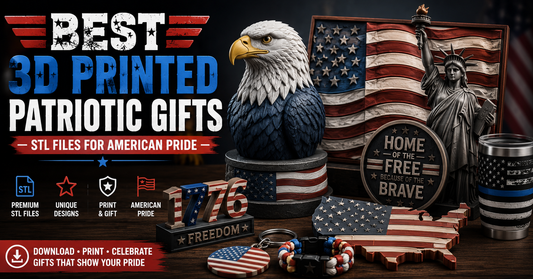 Best 3D Printed Patriotic Gifts: STL Files for American Pride
