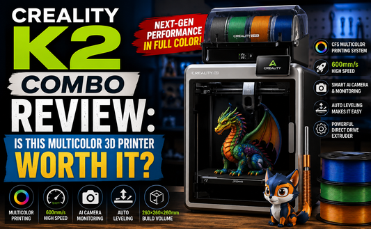 Creality K2 Combo Review: Is This Multicolor 3D Printer Worth It?