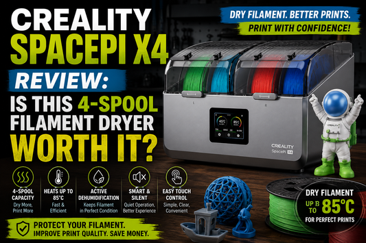 Creality SpacePi X4 Review: Is This 4-Spool Filament Dryer Worth It?