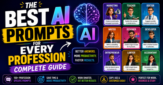 The Best AI Prompts for Every Profession: Complete Guide