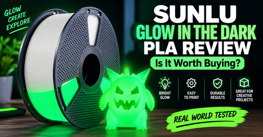 Best Glow in the Dark PLA Filament... Is SUNLU Worth It?