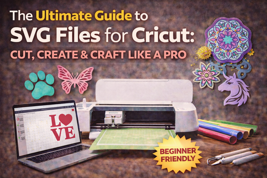 The Ultimate Guide to SVG Files for Cricut: Cut, Create & Craft Like a Pro