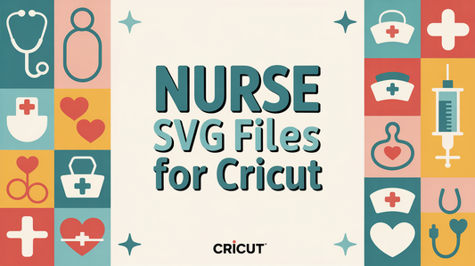 Nurse SVG Files for Cricut — Stethoscope, Heart and More