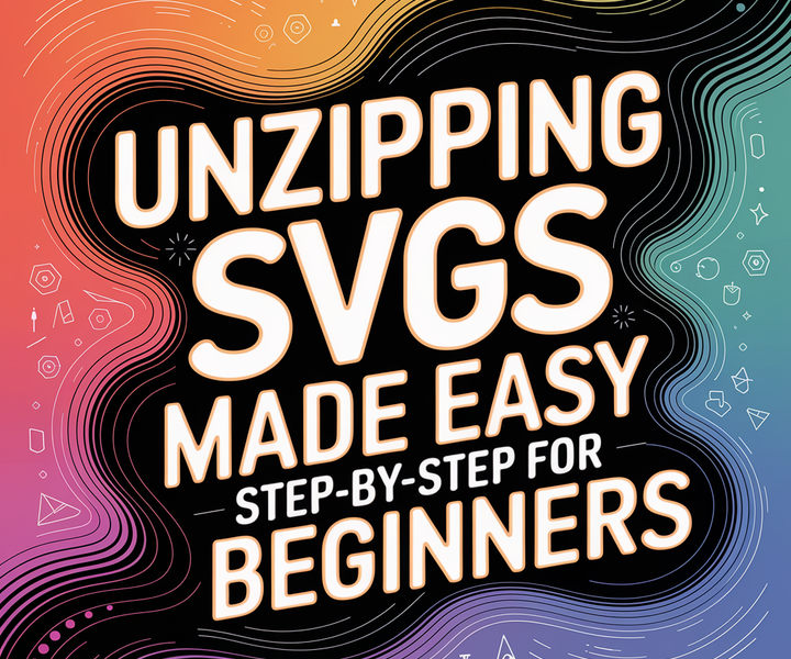 Unzipping SVGs Made Easy – Step-by-Step for Beginners