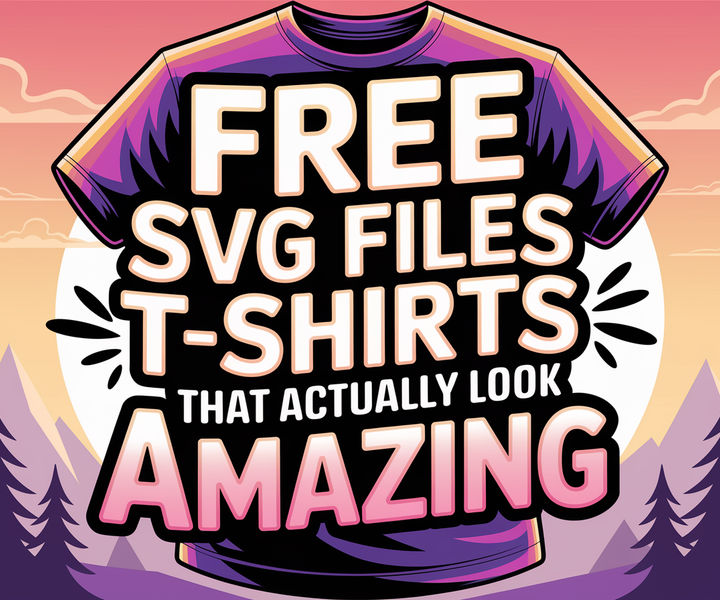 Free SVG Files for T-Shirts