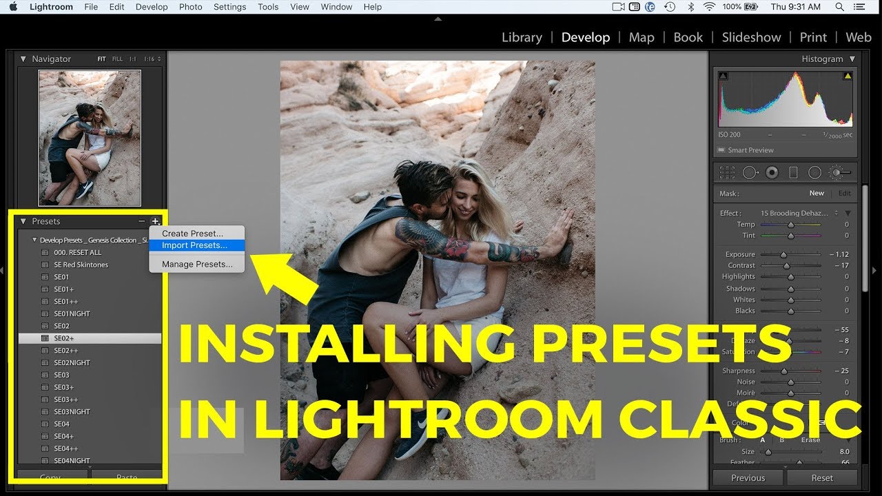 Guide to Installing .lrtemplate Presets in Adobe Lightroom – Quick ...