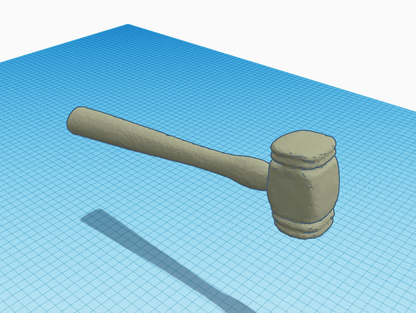 Custom strength hammer 3D print STL for home projects