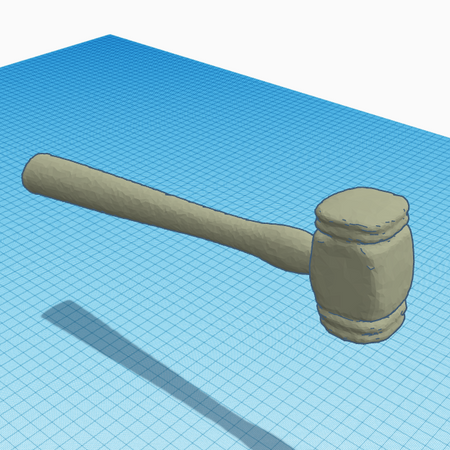 Custom strength hammer 3D print STL for home projects