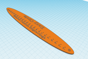 3D STL file for an innovative circle drawing tool perfect for DIY crafts and woodworking.