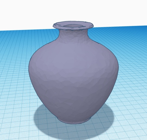 3D Flower Vase: STL