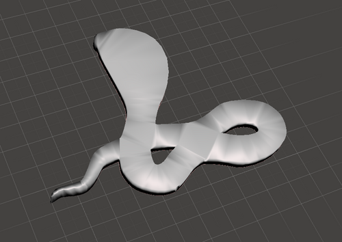 Cobra Snake 3D File: STL & OBJ