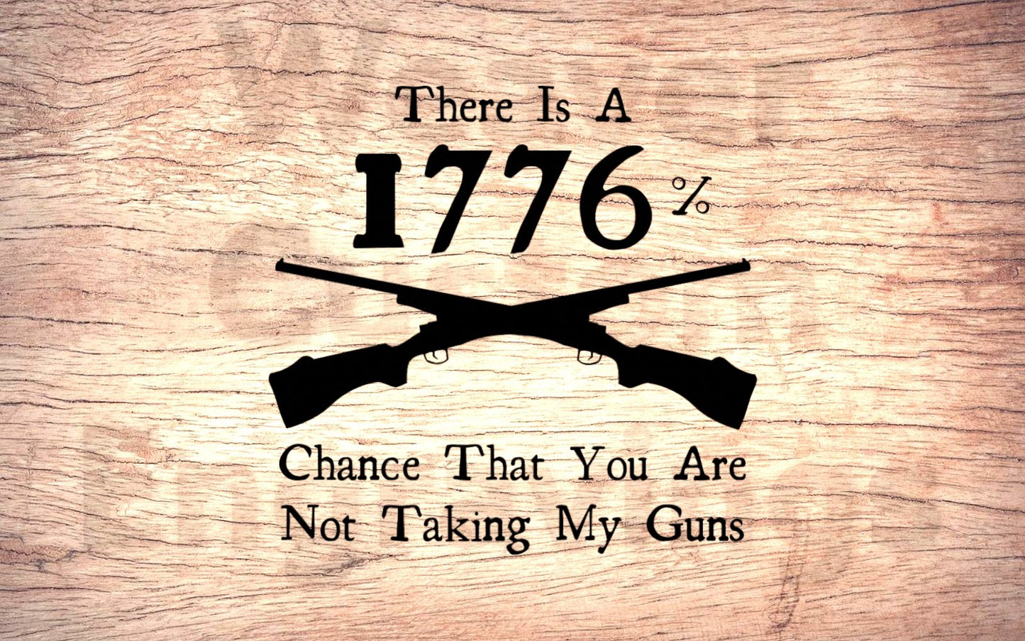 Second Amendment rights silhouette graphics