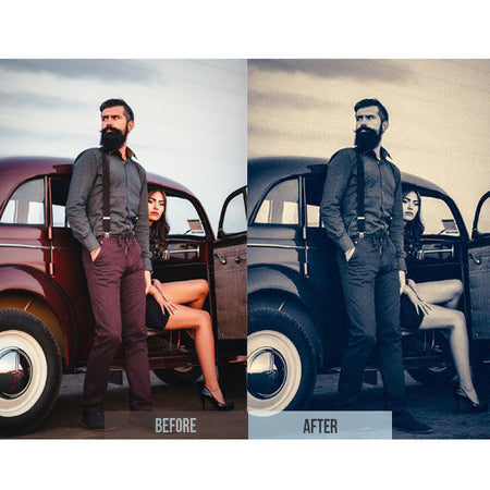 "Digital Download of Retro Style Presets for Photography"