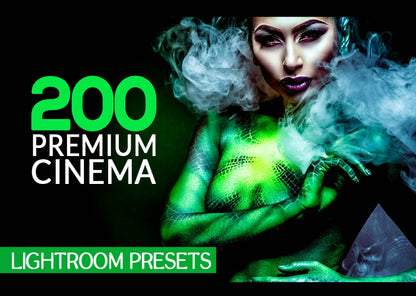 '200 Cinema Magic Presets Bundle for Adobe Lightroom'