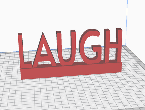 Laugh - 3D Print File: STL