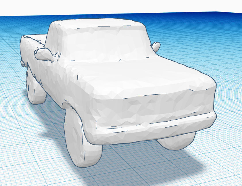 1990s Ford F-150 truck 3D model STL file for printing