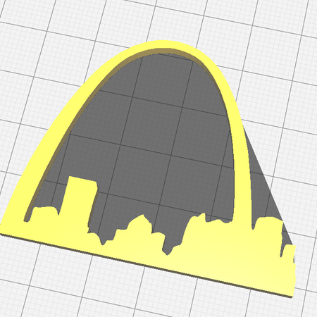 "3D print your own Gateway Arch with STL & OBJ files for detailed modeling."