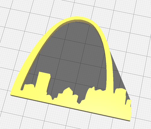 Saint Louis Arch 3D File: STL & OBJ