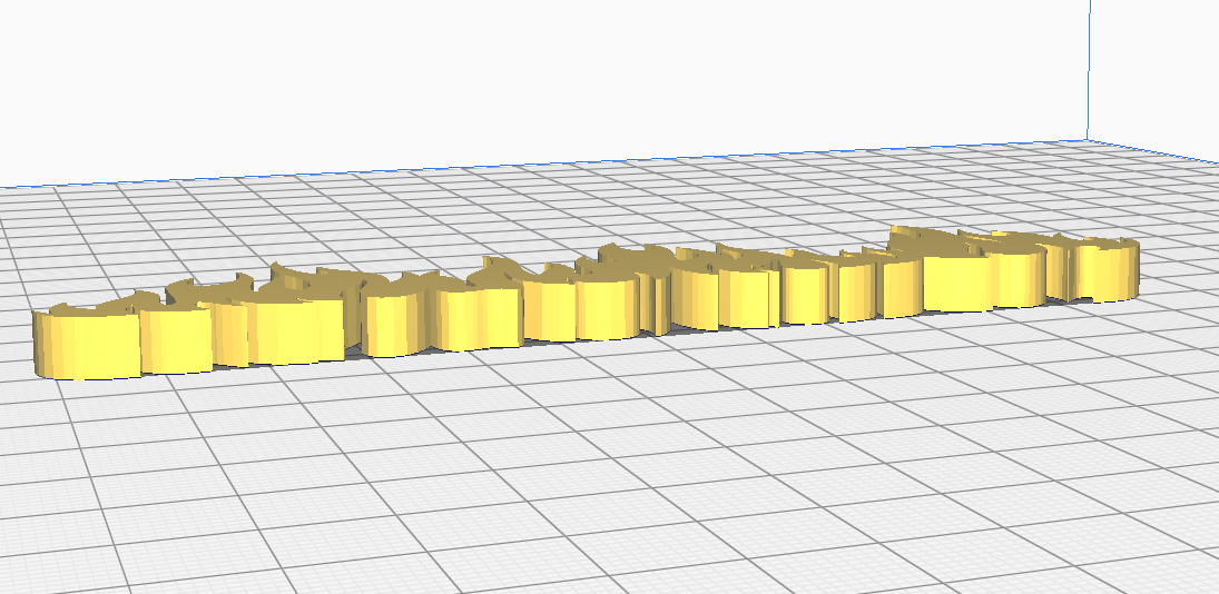 "Downloadable STL file for creating long, realistic flame decorations."