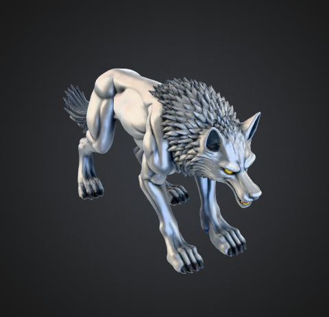 werewolf obj download