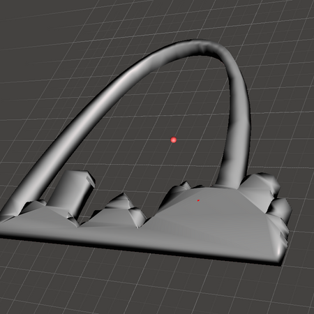 "Saint Louis MO Arch 3D printing files in STL and OBJ for history enthusiasts."