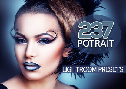'237 Portrait Presets for Adobe Lightroom'