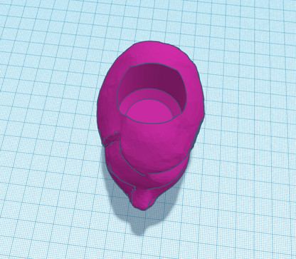 Unique 3D STL file for Taylor Swift-themed plant pot.