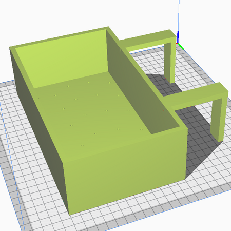 "3D Printed Poolside Rack Shelf STL File"