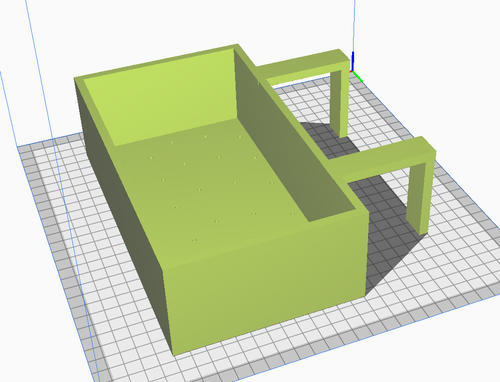 Poolside Rack Shelf: STL 3D Print File