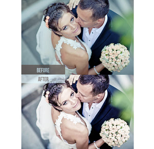 "Professional Wedding Photo Editing Presets"