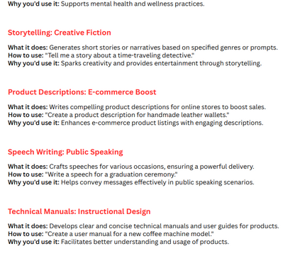 AI Commands List eBook