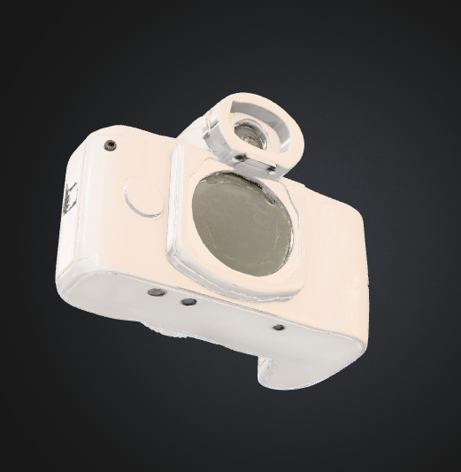 camera model for 3D scenes, games, or printing