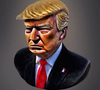 "3D Printable Donald Trump Bust STL File"