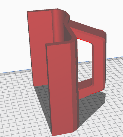 "3D Printed Lawnscaping Tool with Ergonomic Handle"