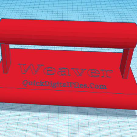 DIY concrete curb edging tool digital download for 3D printing.