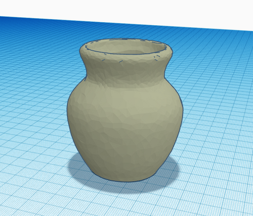 3D Printable Vase: STL