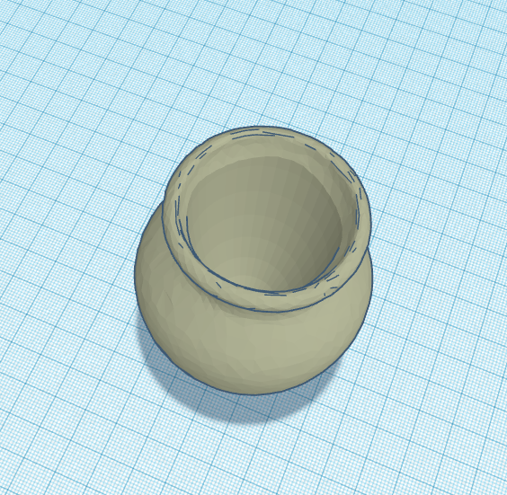 Elegant textured vase 3D print file for fresh flowers