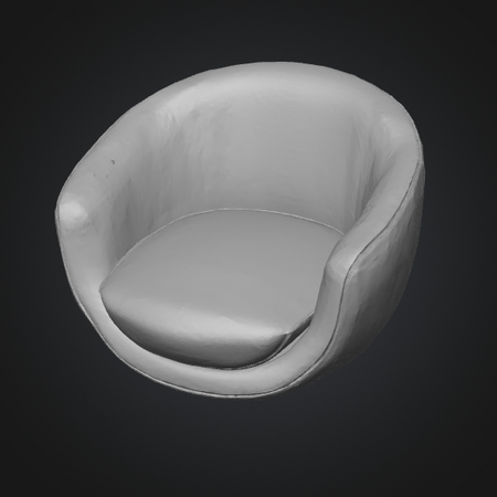 3D printable lounge chair