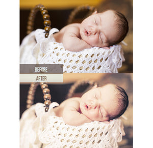 "Lightroom Presets for Newborn and Baby Pictures"