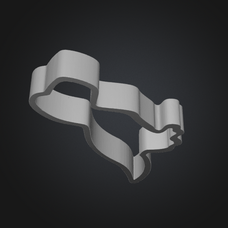 T-Rex Cookie Cutter 3D Files: STL GLB OBJ