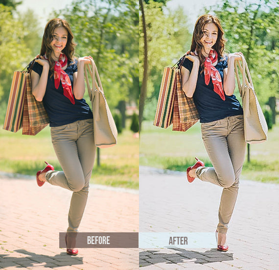 "Professional Summer Photo Editing Presets for Lightroom"