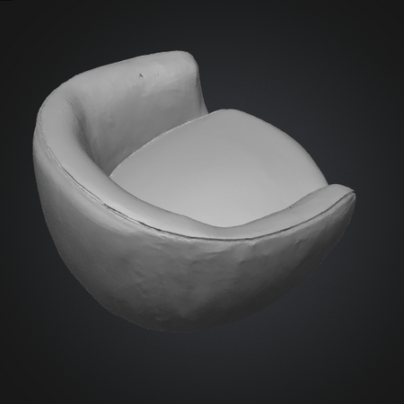 Lounge Chair 3D Files: STL GLB OBJ