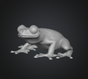 3d frog model stl
