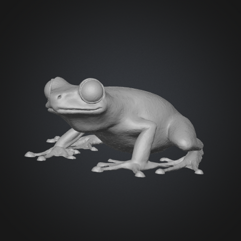 3d frog model stl
