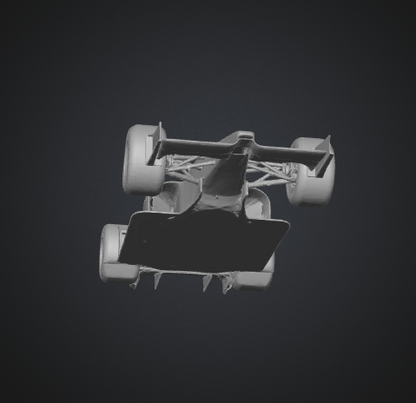 3d model race car obj format