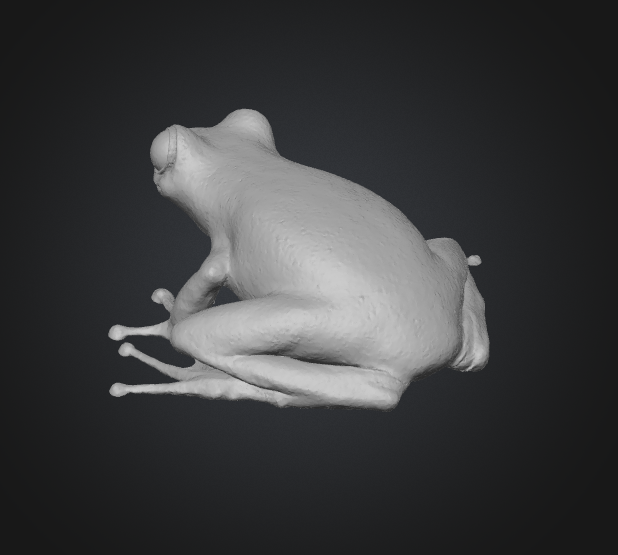 3d printable frog model
