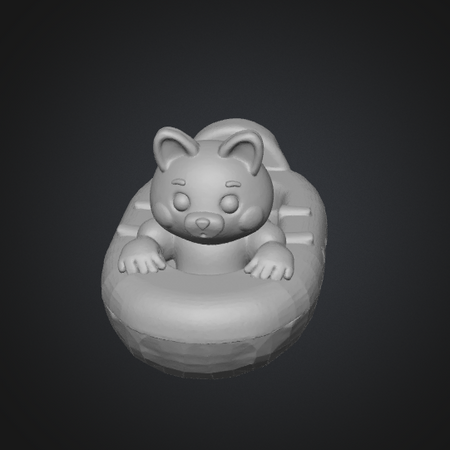 3d printing file cute kids bath toy boat